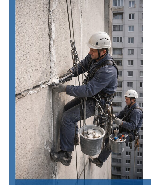 Утепление межпанельных швов в Черняховске профессионально и надежно