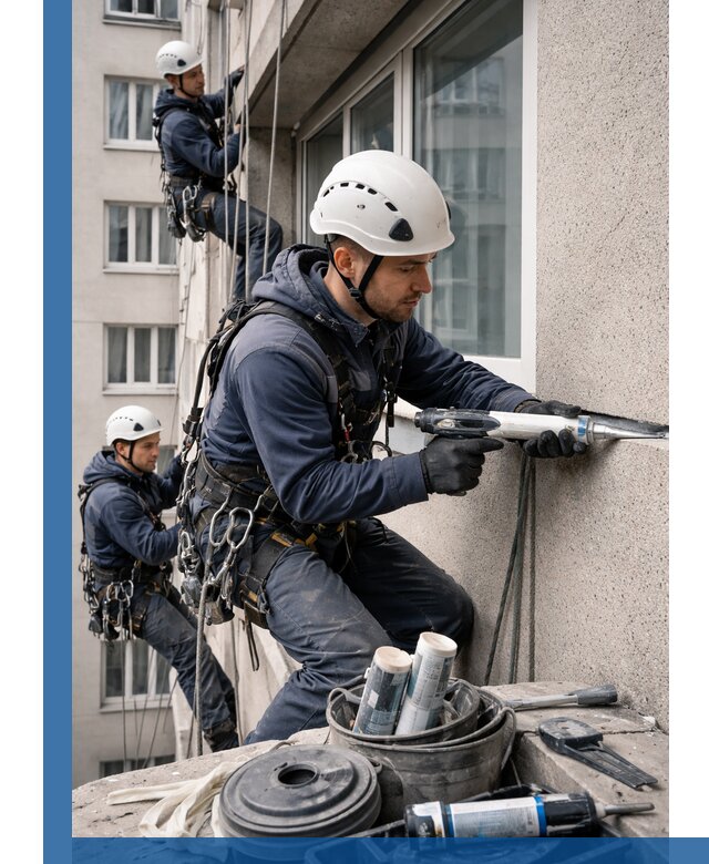 Герметизация швов лоджии в Черняховске профессионально и надежно