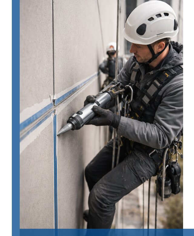 Герметизация стыков фасадных панелей в Черняховске качественно и быстро