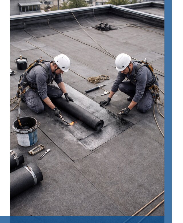 Ремонт мягкой кровли под ключ в Черняховске от 734 р. | ВЫСОТНИК-Чрх