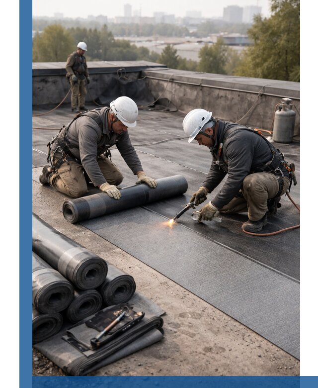 Монтаж мягкой кровли в Черняховске профессионально и надежно