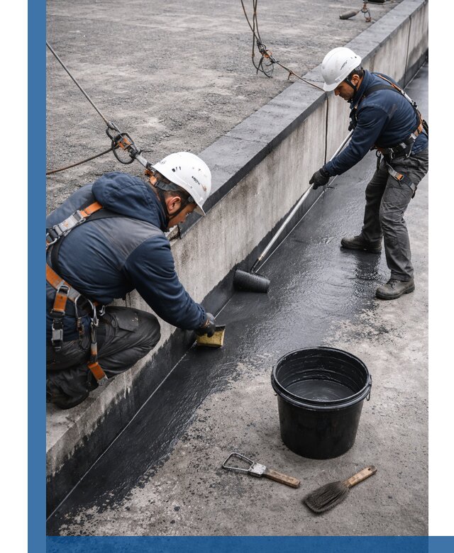 Гидроизоляция кровли жидкой резиной профессионально в Черняховске