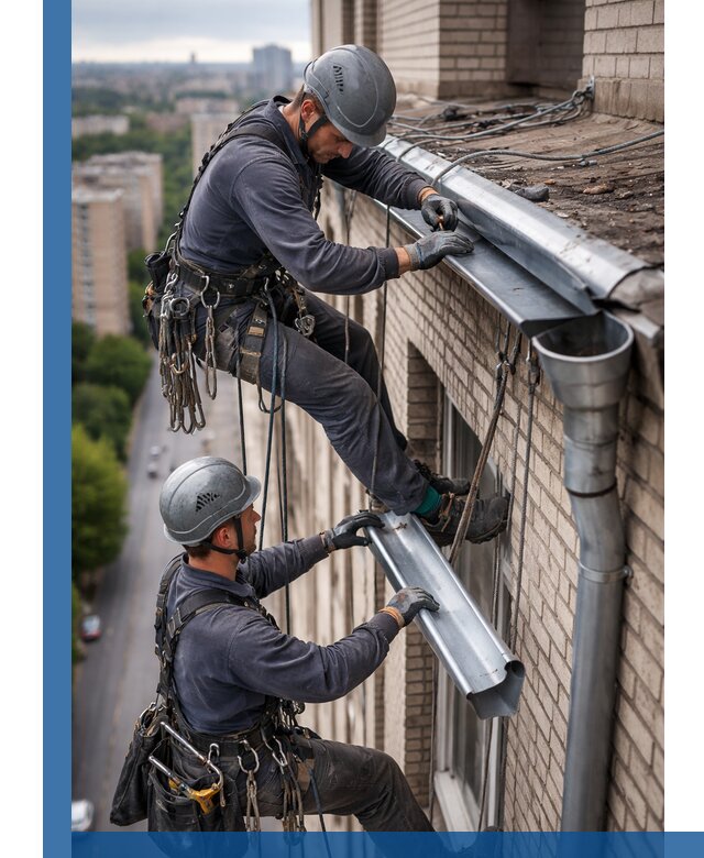 Ремонт водосточных желобов в Черняховске, быстро и качественно