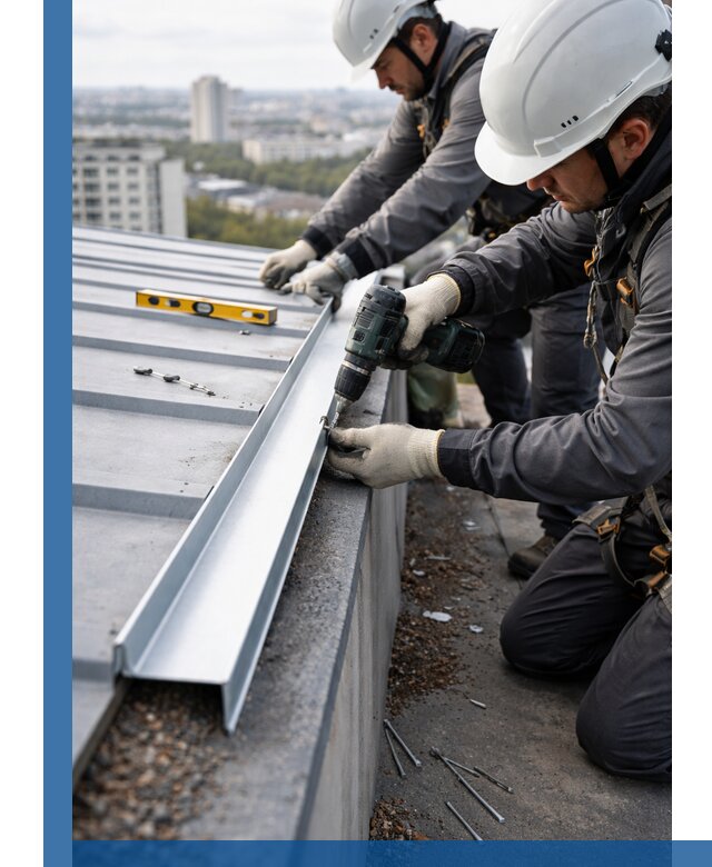 Монтаж капельника на кровле в Черняховске с гарантией качества