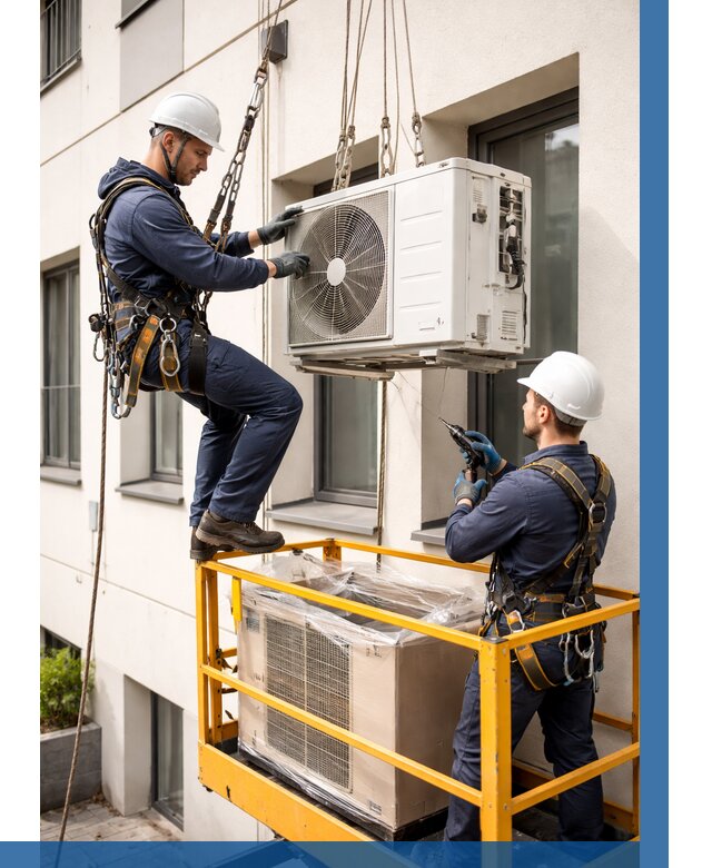 Демонтаж внешнего блока кондиционера в Черняховске от 3668 р. | ВЫСОТНИК-Чрх