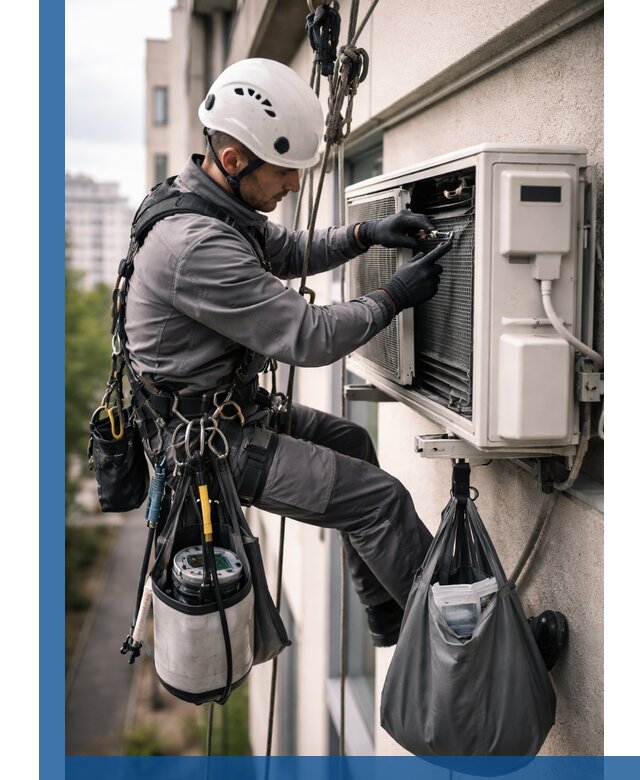 Обслуживание внешнего блока кондиционера в Черняховске профессионально