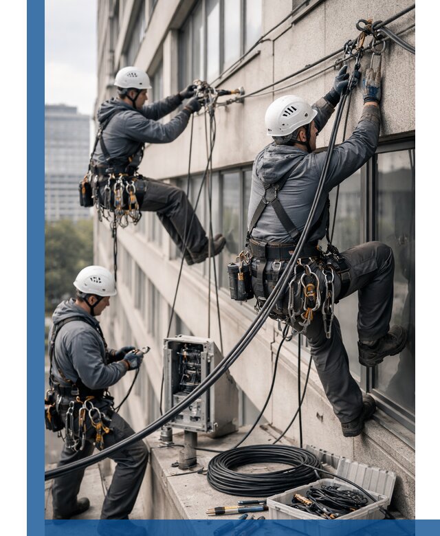 Прокладка оптоволоконного кабеля в Черняховске под ключ с тестированием