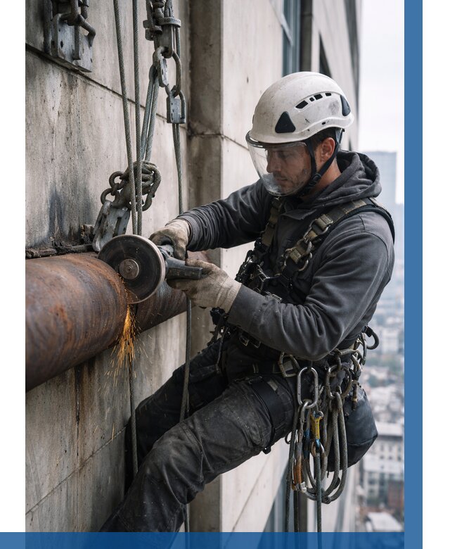 Резка металла на высоте в Черняховске по цене от 4716 р. | ВЫСОТНИК-Чрх