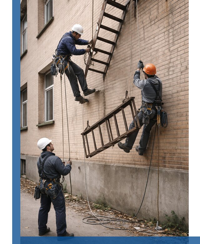 Демонтаж пожарной лестницы в Черняховске быстро и безопасно