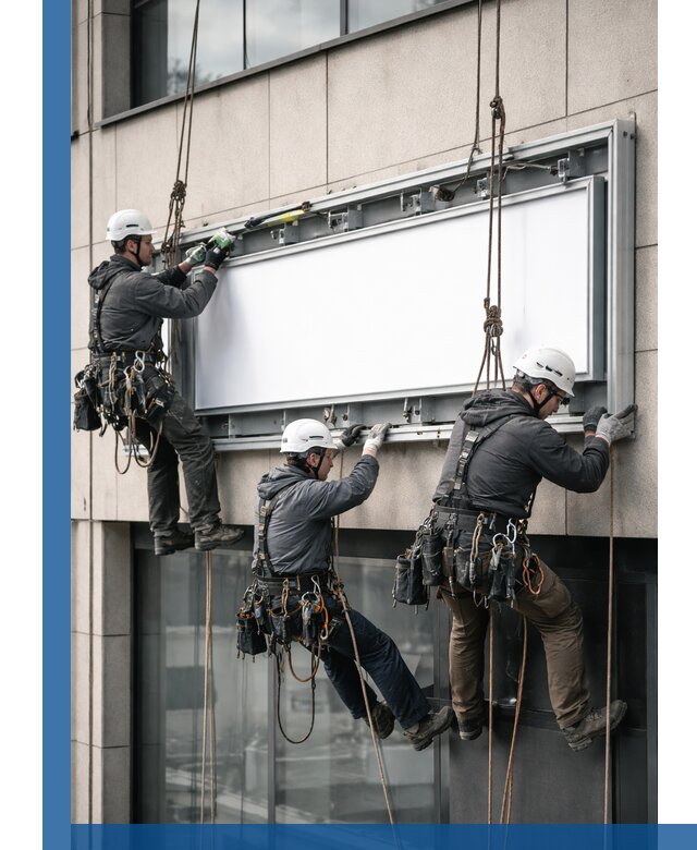 Профессиональный монтаж светового короба под ключ в Черняховске