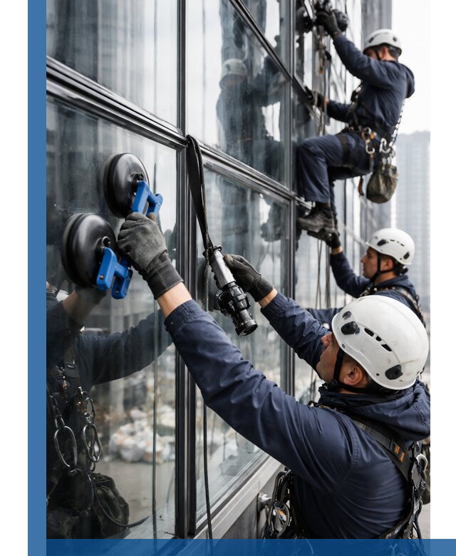 Радиусное остекление фасадов под ключ в Черняховске с гарантиями