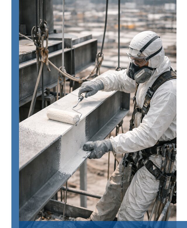 Профессиональная огнезащитная обработка металлоконструкций в Черняховске