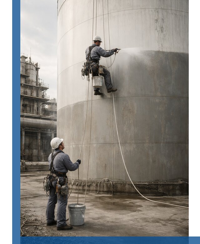 Покраска стальных резервуаров и емкостей в Черняховске профессионально