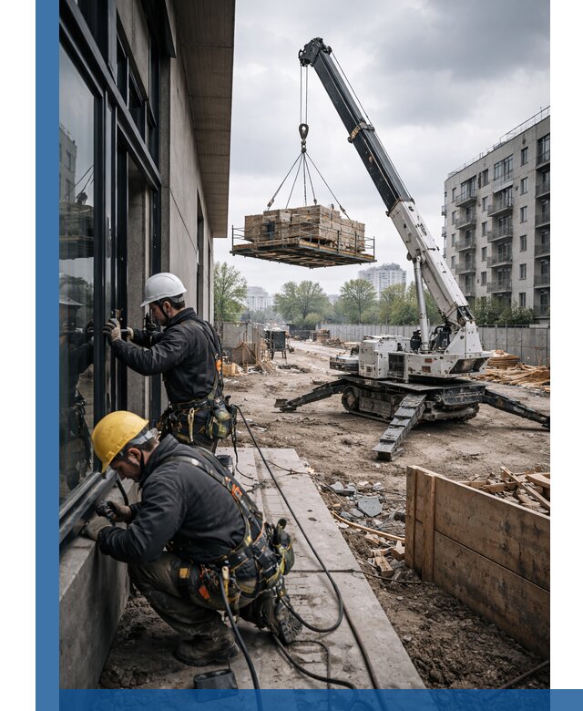 Аренда крана Пионер в Черняховске для строительных работ