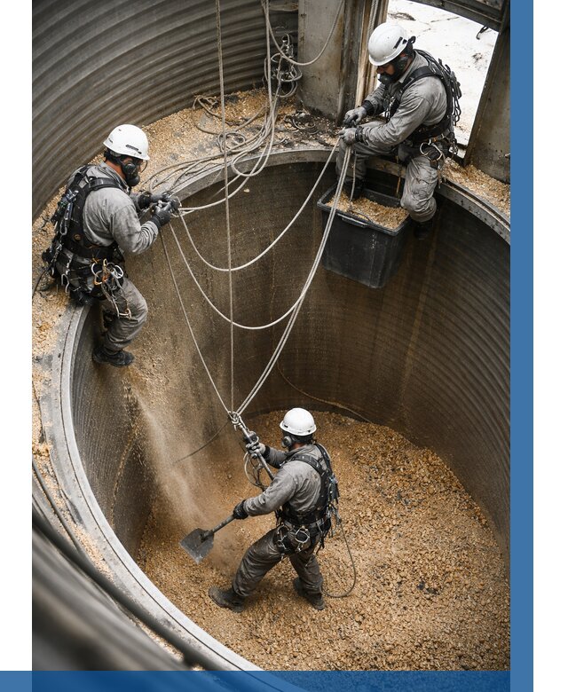 Чистка зерновых бункеров в Черняховске от 12576 р. | ВЫСОТНИК-Чрх