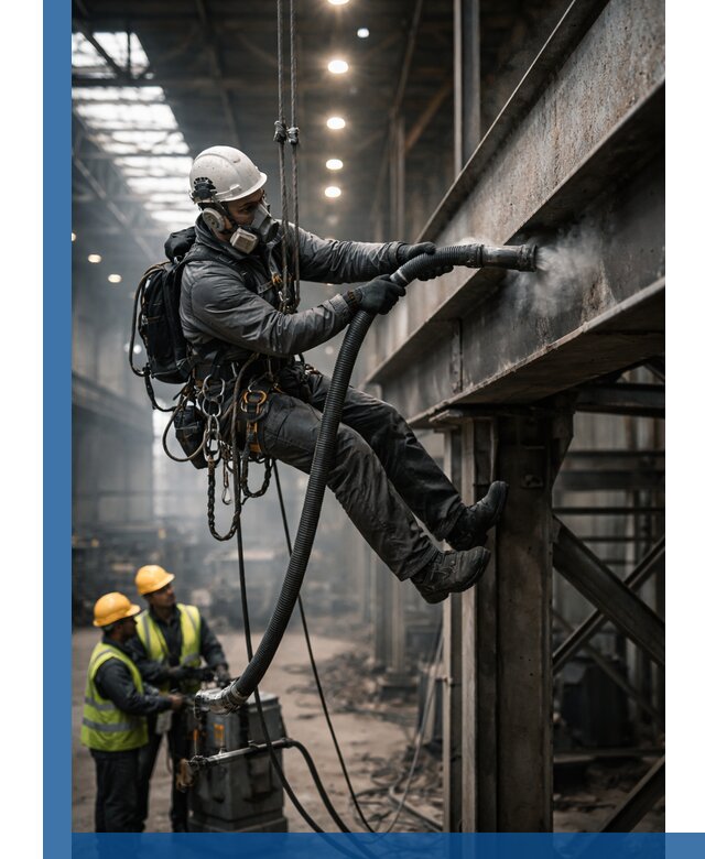 Обеспыливание конструкций в цехах промышленного производства в Черняховске