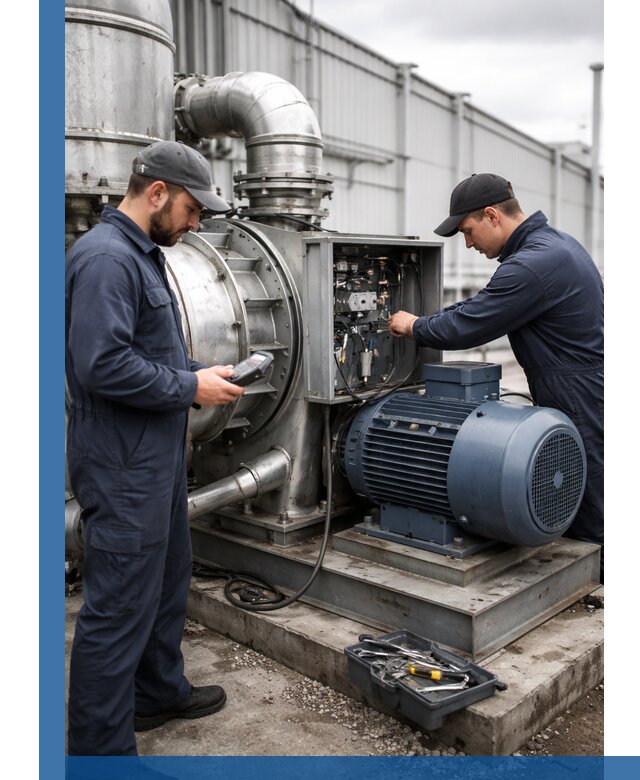 Техническое обслуживание промышленного оборудования в Черняховске