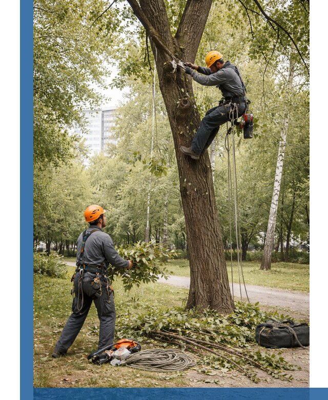 Санитарная обрезка деревьев в Черняховске, профессионально и безопасно