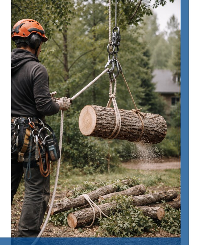 Валка деревьев частями в Черняховске от 7860 р. | ВЫСОТНИК-Чрх