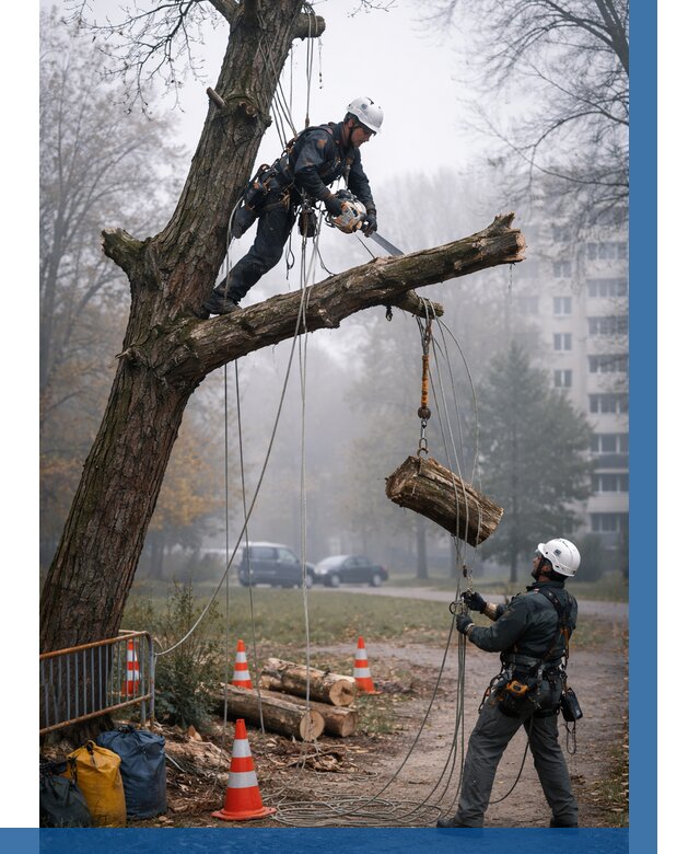 Удаление аварийных деревьев в Черняховске от 15720 р. | ВЫСОТНИК-Чрх