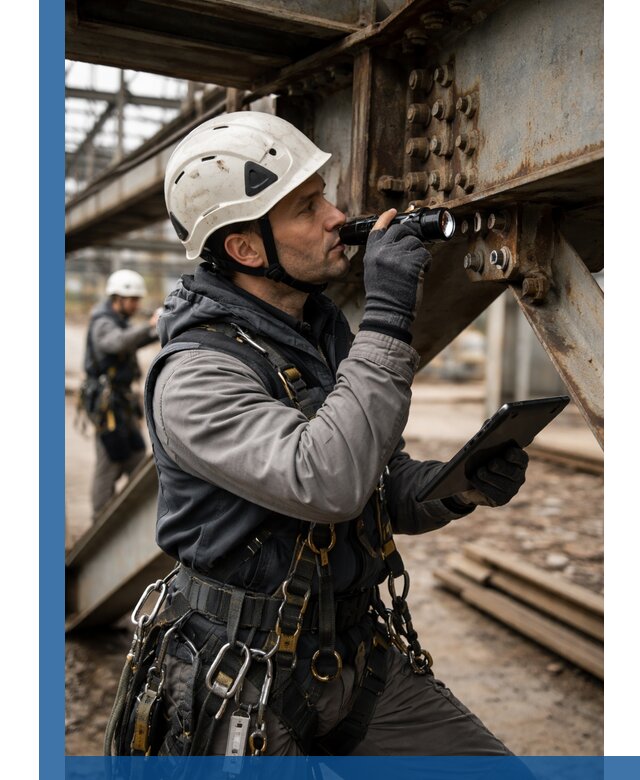 Обследование металлоконструкций и диагностика прочности в Черняховске