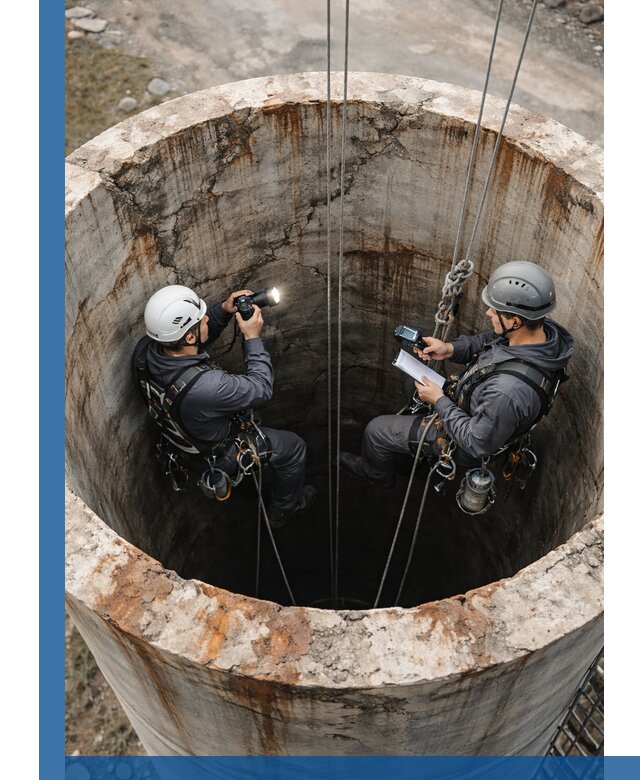 Обследование дымовой трубы: диагностика и оценка состояния в Черняховске